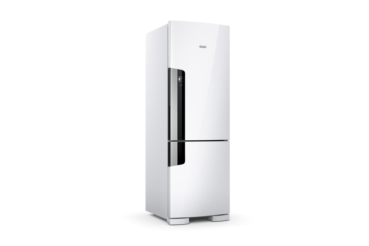 Geladeira Consul Frost Free Duplex 397 litros Branca com freezer embaixo
