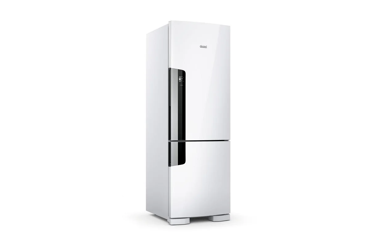 Geladeira Consul Frost Free Duplex 397 litros Branca com freezer embaixo