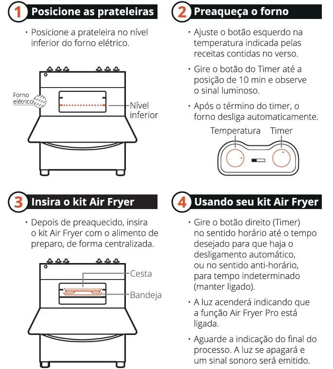 forno-air-fryer-como-usar