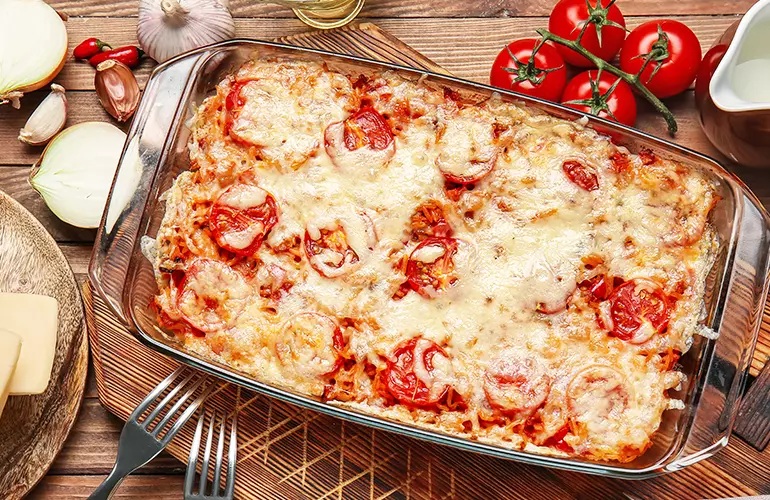 arroz de forno com legumes