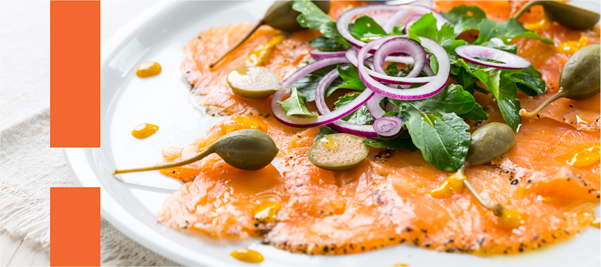 Carpaccio de salmão: veja como preparar essa entrada refinada