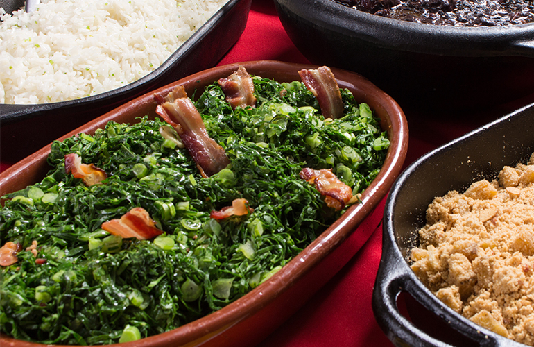 couve para feijoada