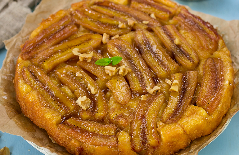 torta de banana