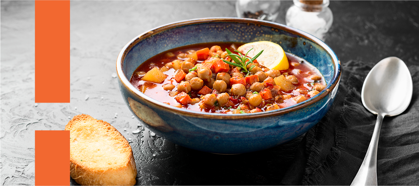 sopa de lentilha harira