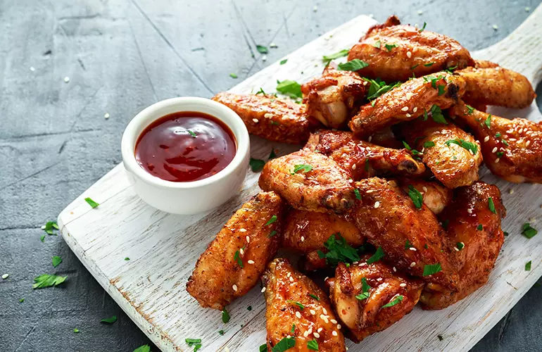 asinha de frango assado