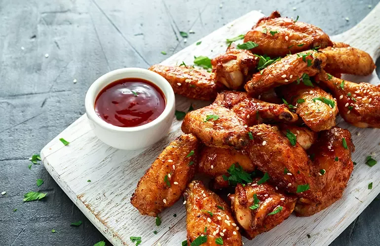 asinha de frango assado