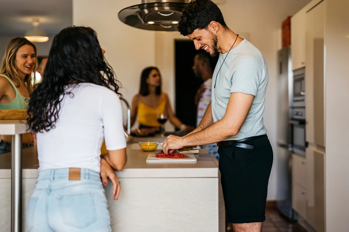 jantar em amigos
