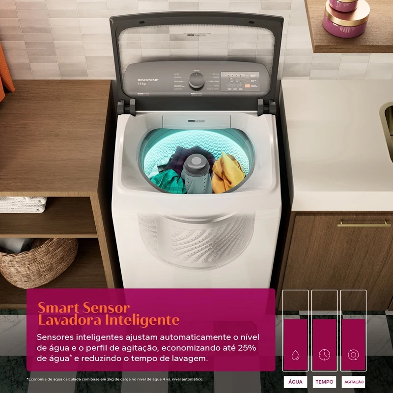 Lavadora Brastemp BWF16AB