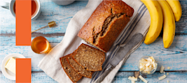 Bolo de banana com aveia: uma opção leve para o seu lanche