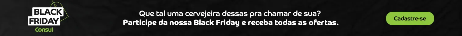 Qual é a capacidade de armazenamento de uma cervejeira vertical?