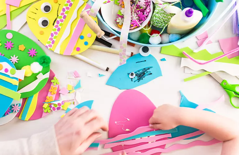 decoração infantil de páscoa