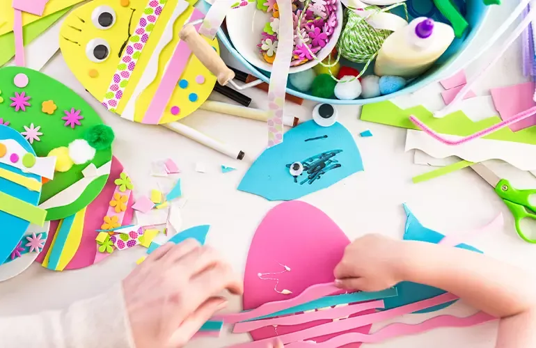 decoração infantil de páscoa