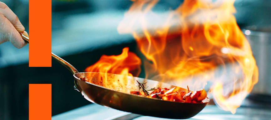 Como flambar alimentos