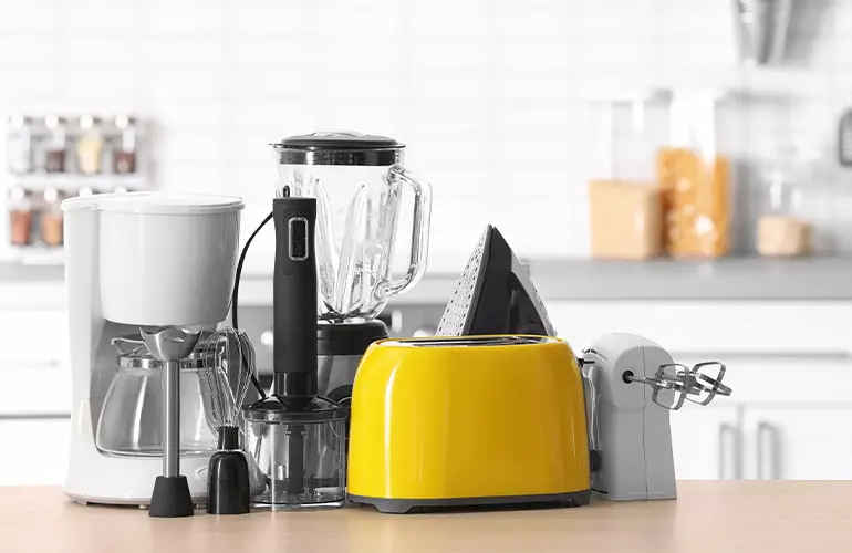eletrodomésticos para uma cozinha básica