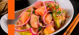 Ceviche de salmão fresco e saboroso: veja como preparar em casa