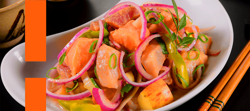 Ceviche de salmão fresco e saboroso: veja como preparar em casa