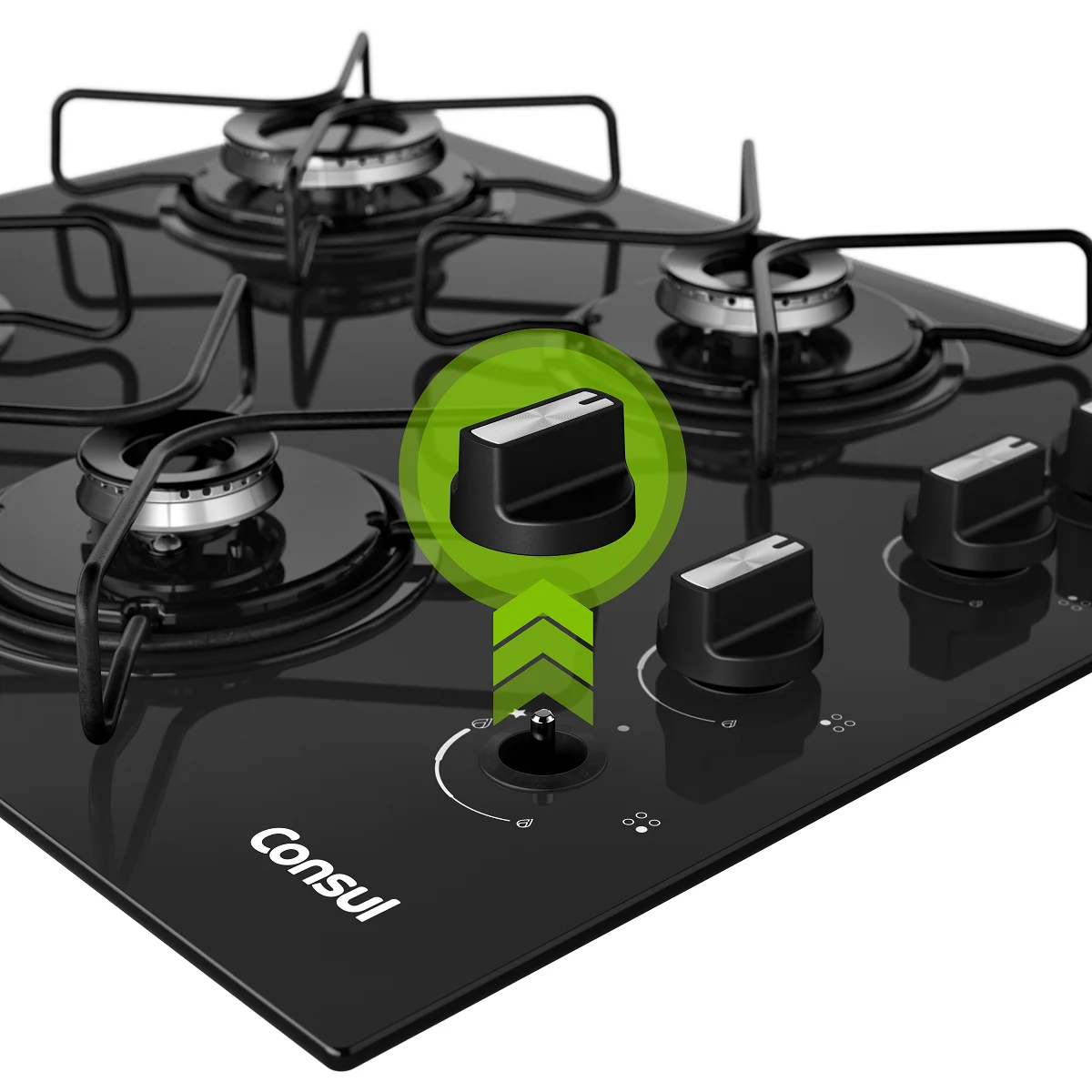 Consul Cooktop CD060BE Imagem Detalhe 23