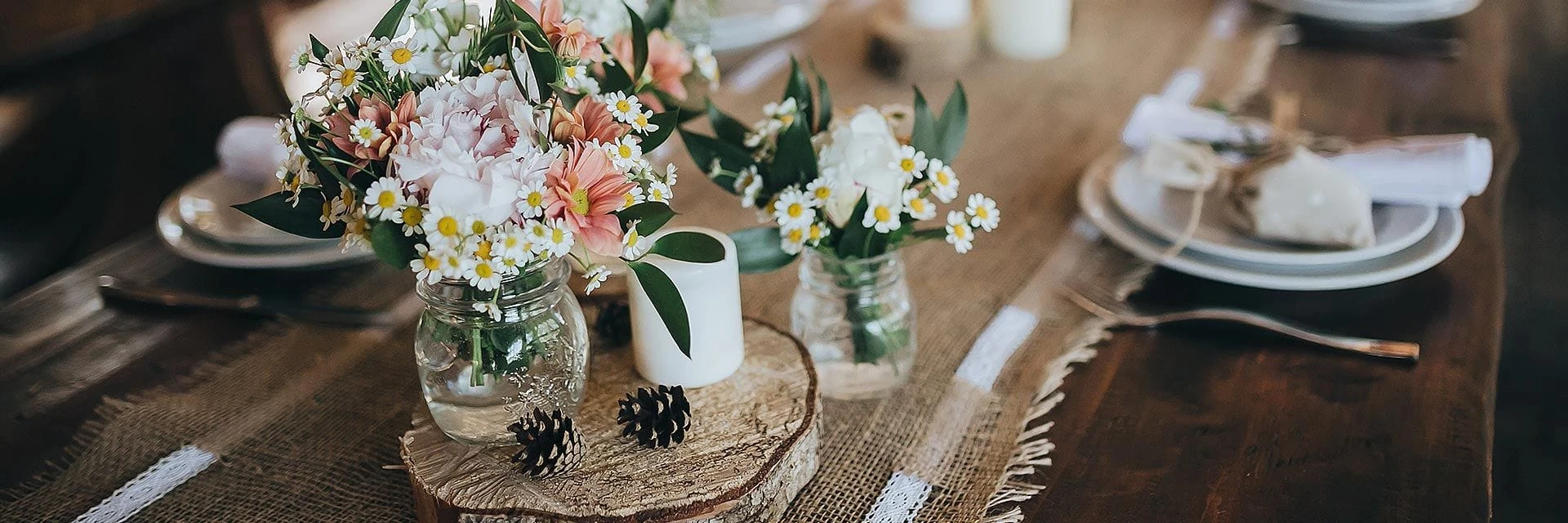 decoração rústica