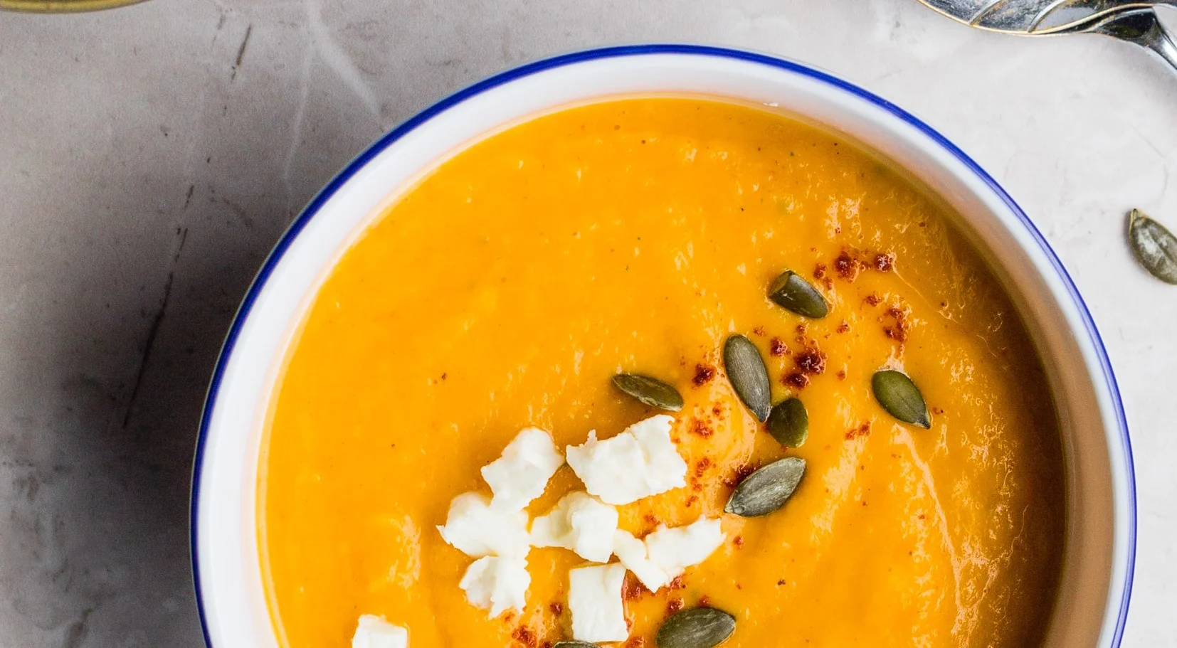 Sopa de zanahoria y jengibre.