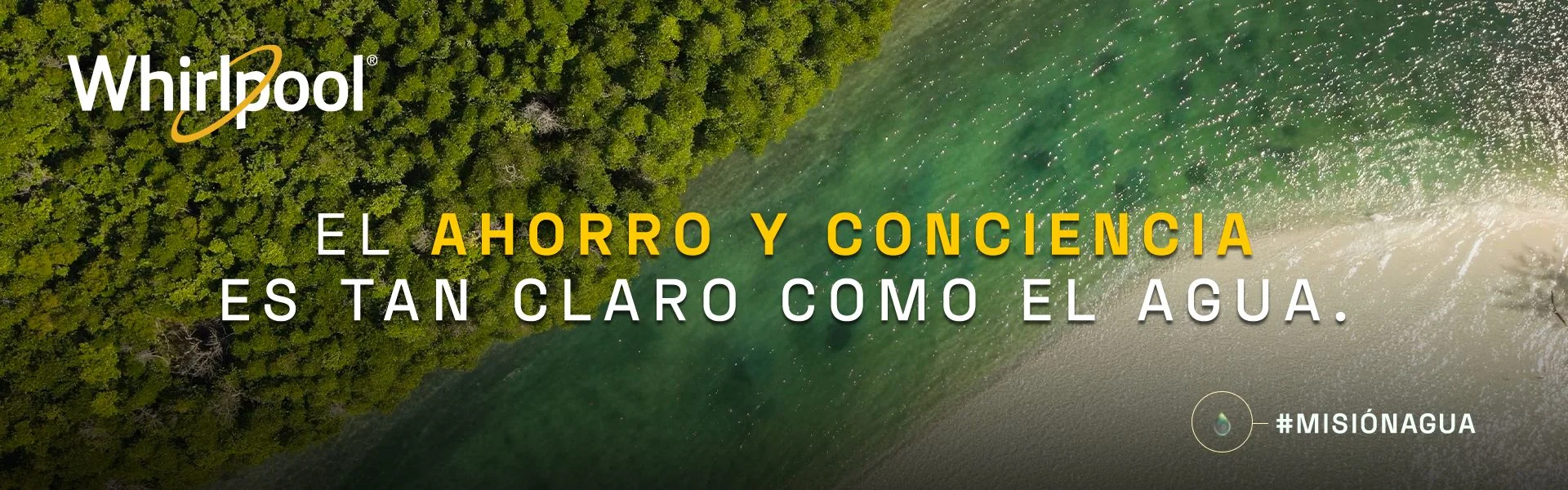 Ahorra agua con Whirlpool