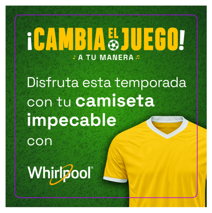 Cambia el juego con Whirlpool