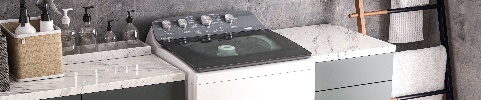 Cómo limpiar una lavadora Whirlpool