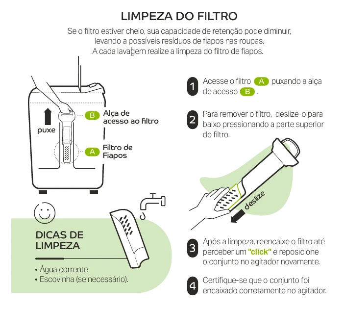 limpeza de filtro Consul