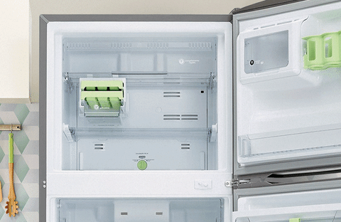 Freezer aberto