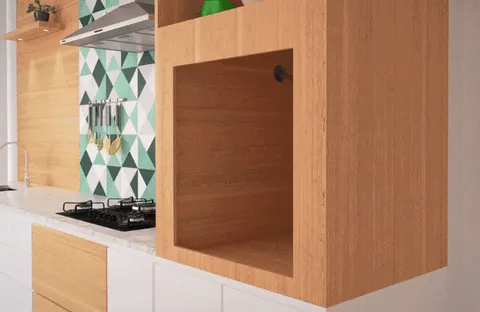 tamanho do nicho para forno de embutir