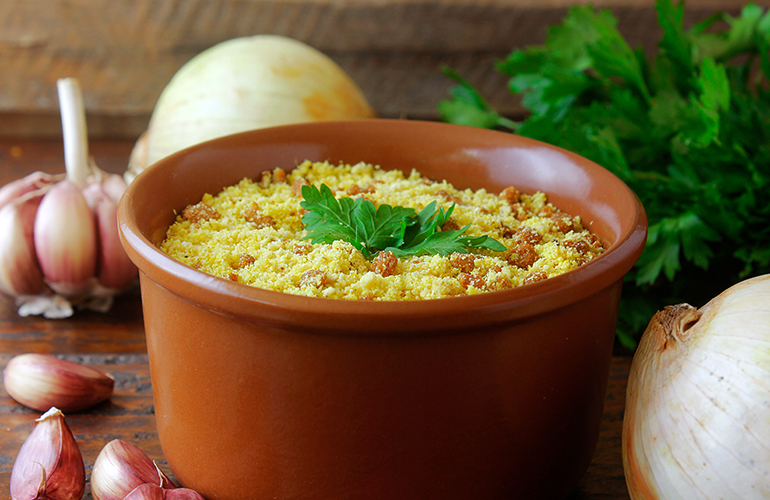 farofa para feijoada