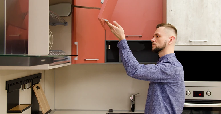 organizar armários e geladeira