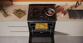 Como limpar um fogão com forno air fryer?
