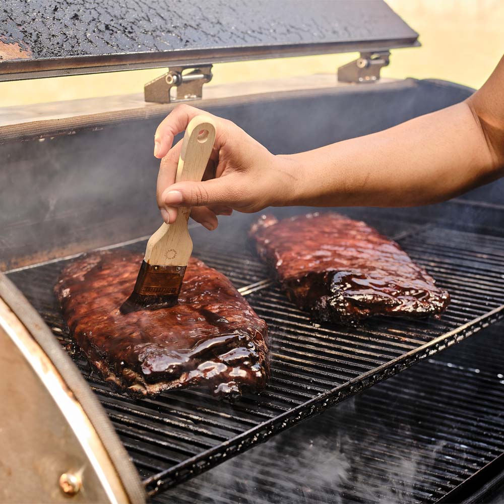 Easy method for smoked baby back ribs
