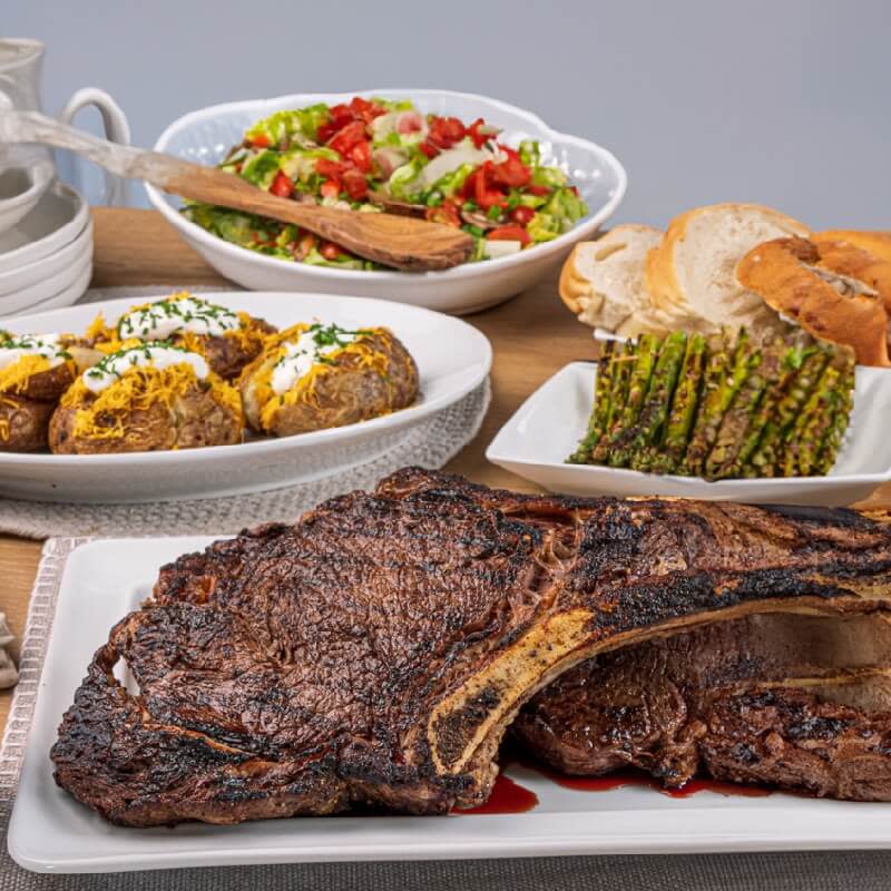 Cowboy Butter Ribeye Steaks