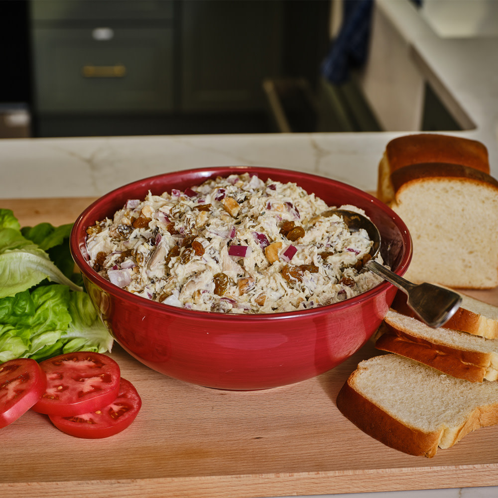Lemon herb chicken salad recipe