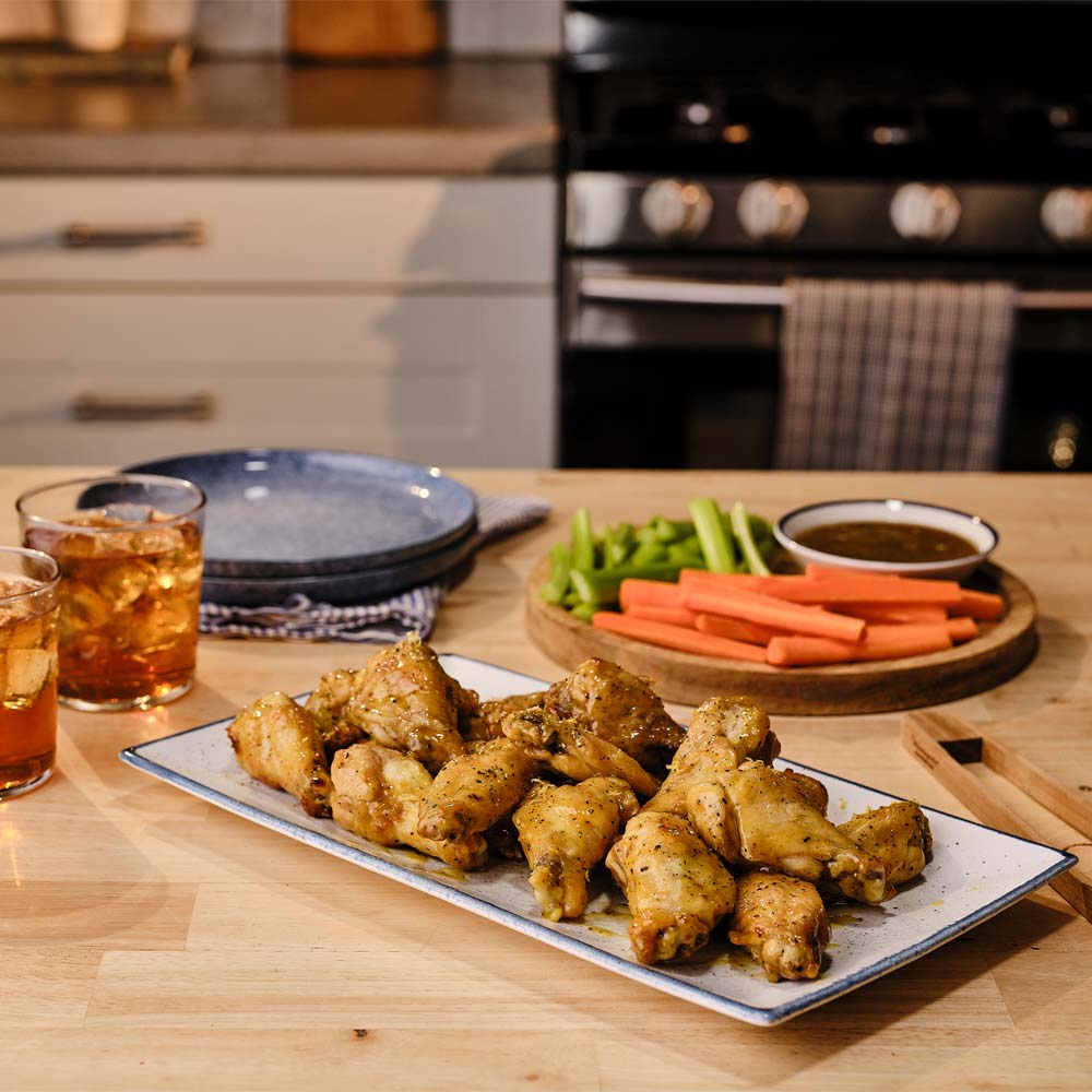 Crispy air fryer chicken wings