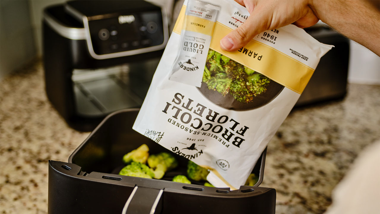 Preparing frozen veggies - collection page