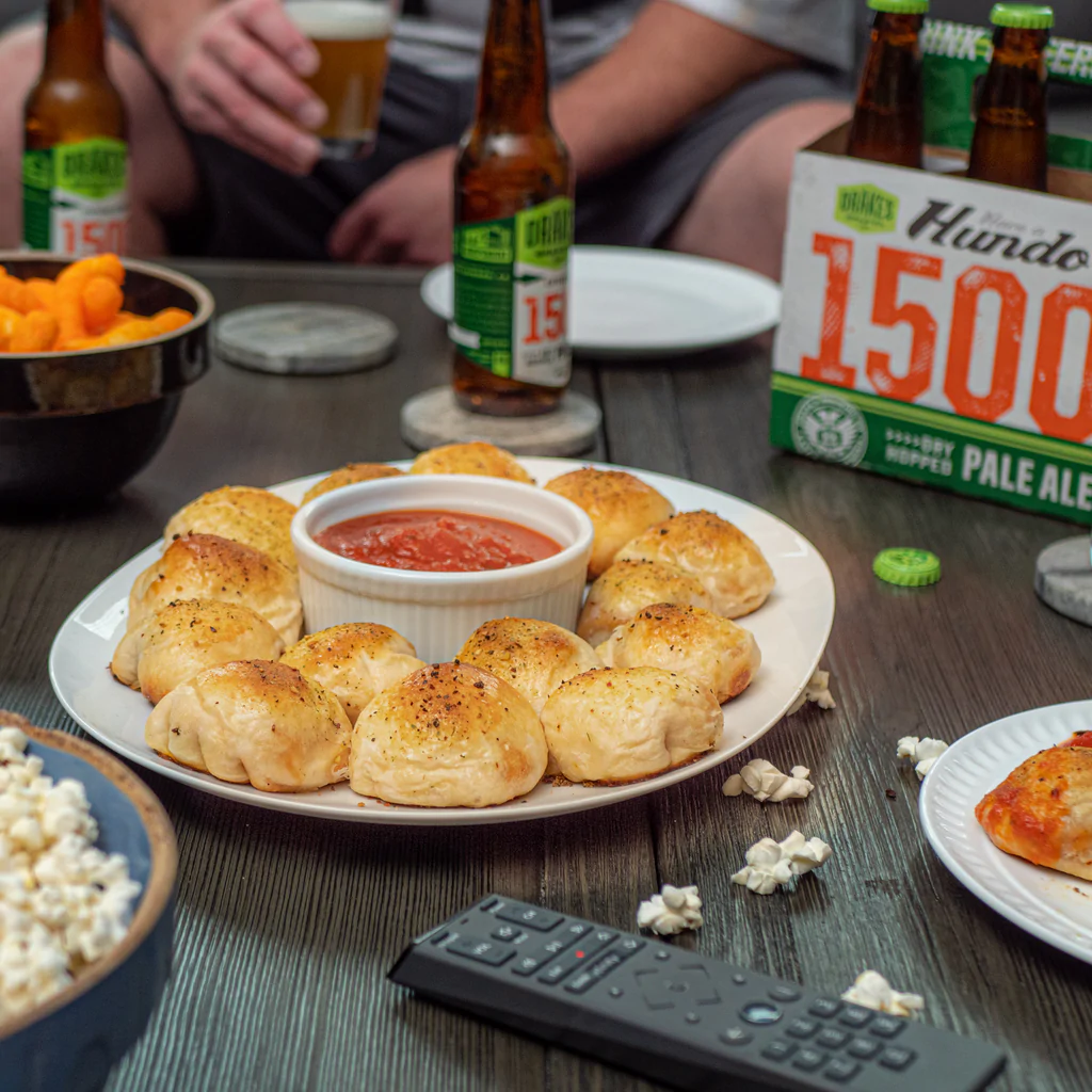 Buttery Steakhouse Pizza Bites