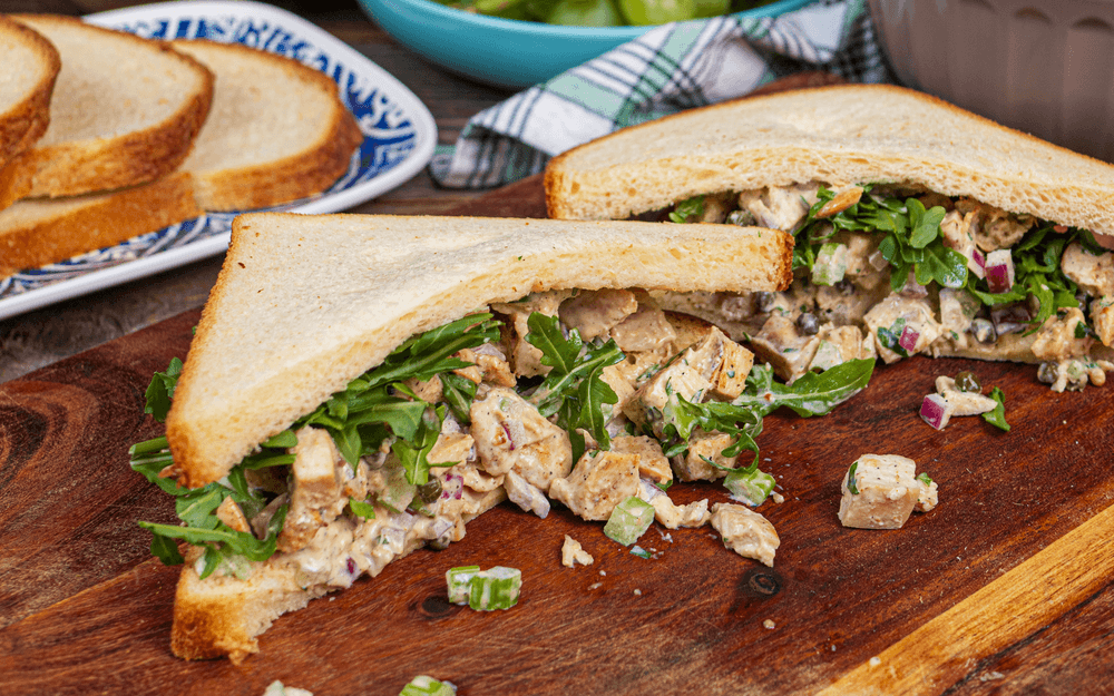 Leftover chicken salad sandwich|leftover chicken salad sandwich video