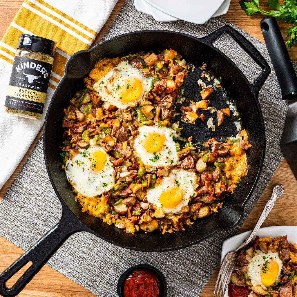 Buttery Steakhouse Breakfast Skillet