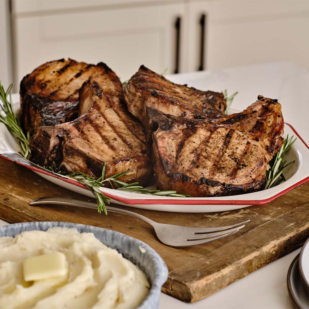 Marinated Grilled Pork Chops