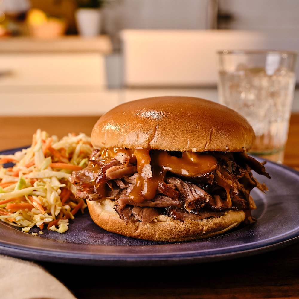 Pulled pork sandwich