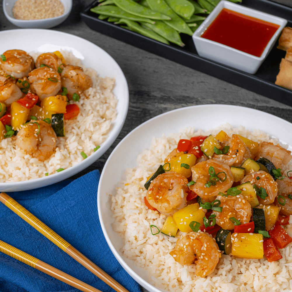 Sweet & Sour Shrimp Stir Fry