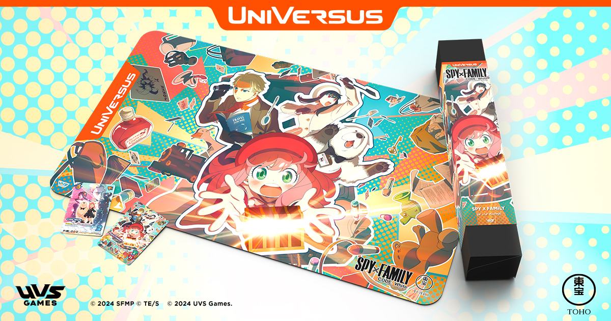 SPY X FAMILY CODE: White is coming to UniVersus CCG!