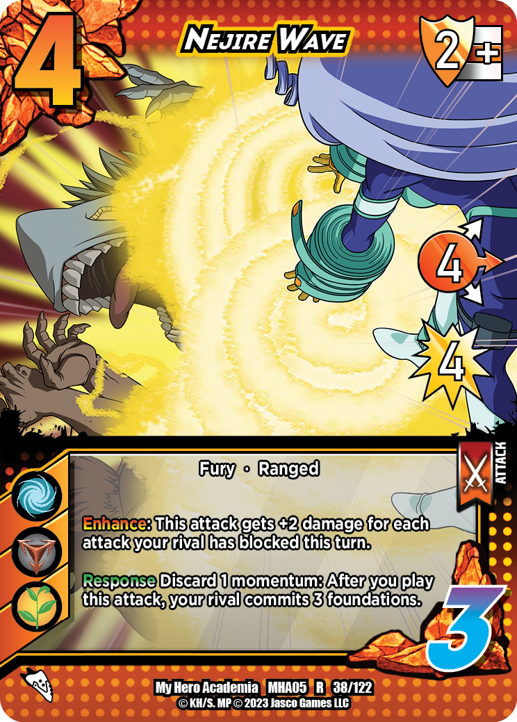 UVS05 Undaunted Raid | 038 Nejire Wave