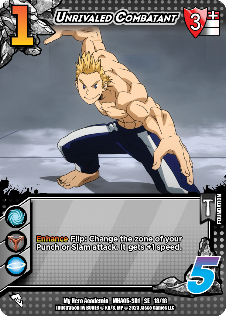 UVS05 Clash Decks | 018 Unrivaled Combatant