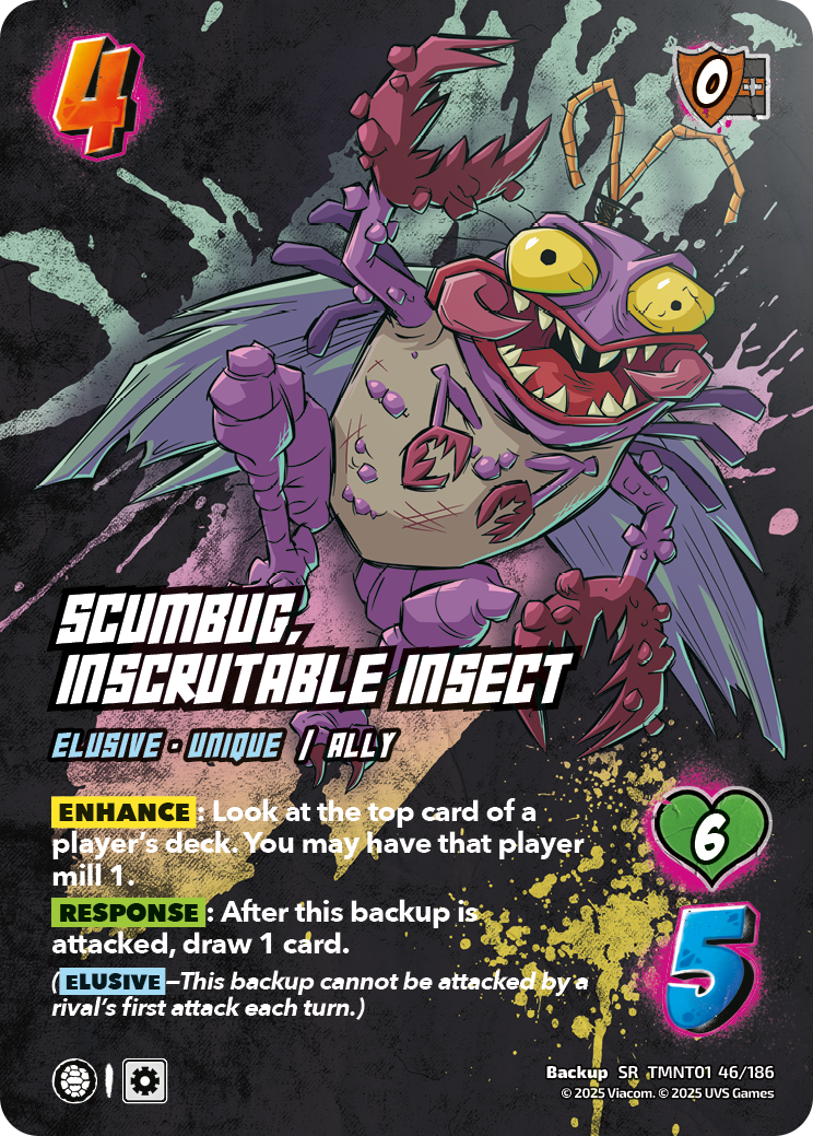 TMNT01-046-SR-ScumbugInscrutableInsect