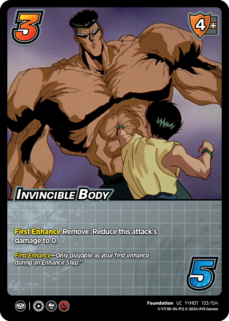 DT Yu Yu Hakusho | 133 Invincible Body