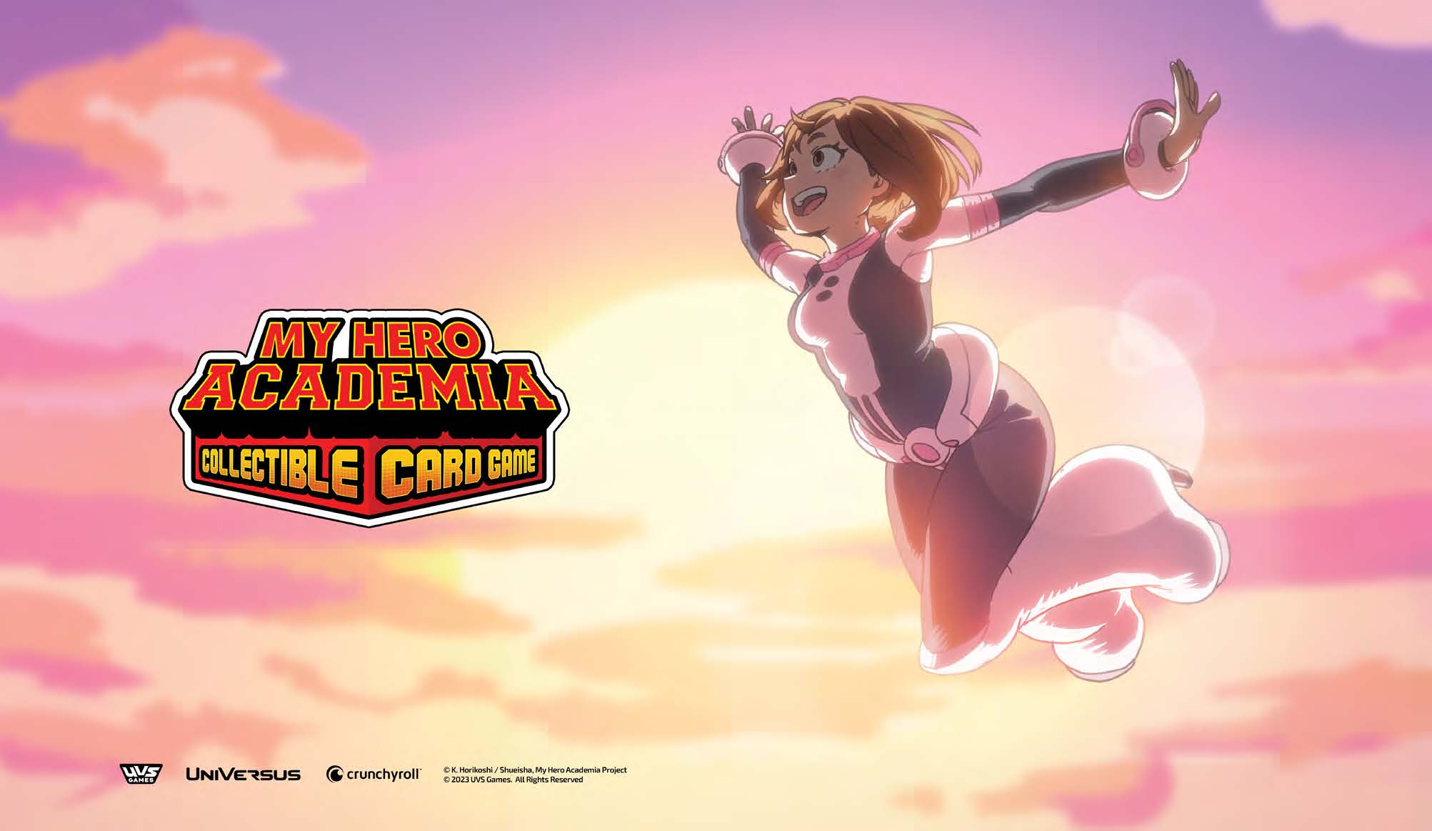 MHA Jet Burn Playmat Ochaco Uraraka