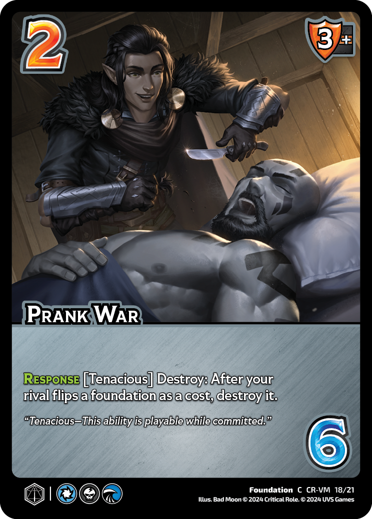 CR-VM | 018 Prank War